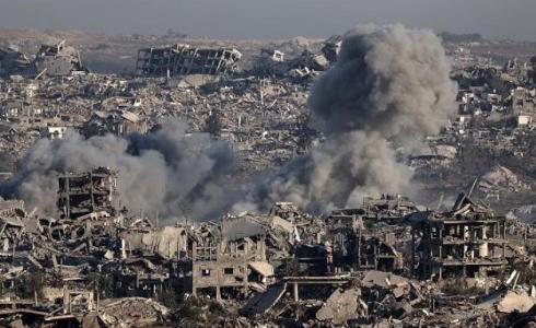 آثار العدوان الإسرائيلي على قطاع غزة