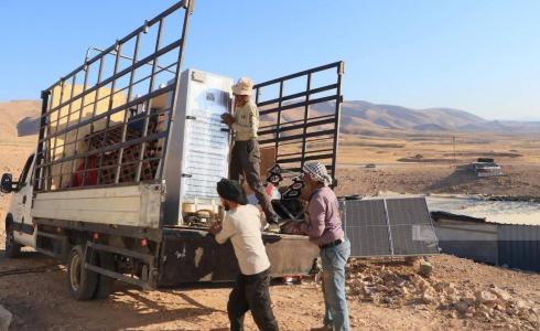 تهجير عرب المليحات شمال مدينة أريحا بفعل إرهاب المستوطنين - تعبيرية