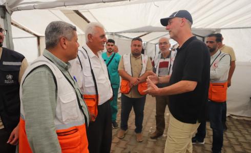 الهلال الأحمر يستضيف 88 مريضا ومرافقا ويشارك في إجلائهم إلى الأردن