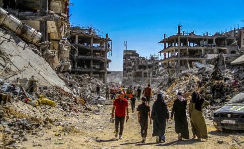 آثار العدوان على قطاع غزة - تعبيرية