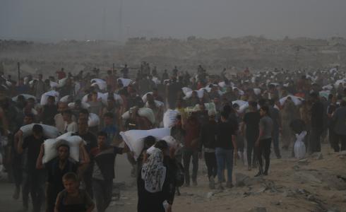 إسرائيل تصر على إبقاء مراكز التوزيع الأمريكية في غزة