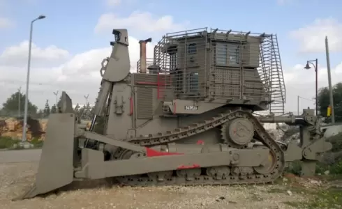 الجرافات الإسرائيلية