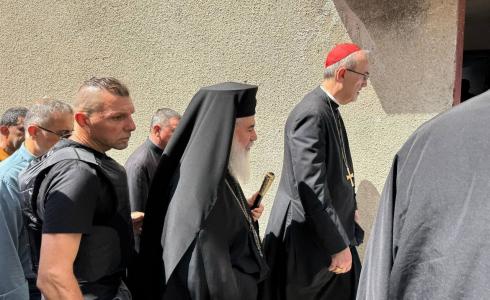 وفد كنسيّ رفيع من القدس يصل غزة