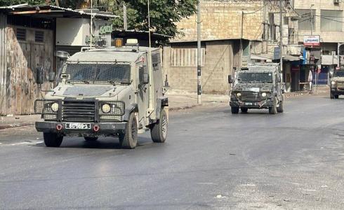 اقتحام مدينة نابلس اليوم