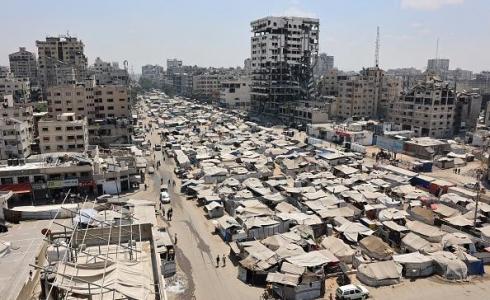 أماكن إيواء وسط مدينة غزة - تعبيرية