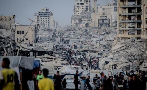 الدمار في غزة - تعبيرية