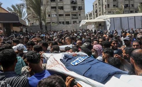 شهداء الصحافة في غزة