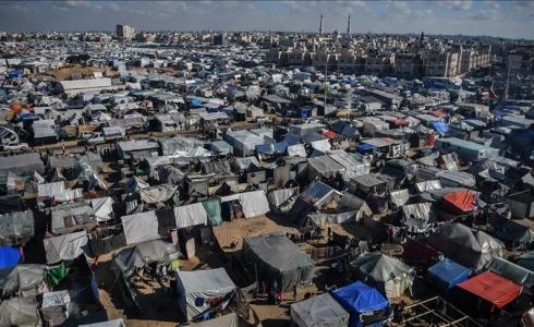 خيام النزوح في قطاع غزة