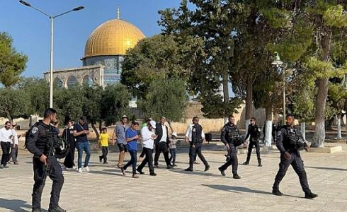اقتحام المستوطنين اليوم للمسجد الأقصى