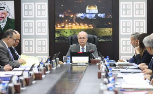 جلسة الحكومة الفلسطينية