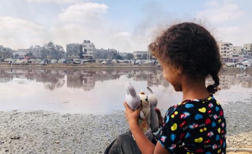 بركة الشيخ رضوان.. قنبلة بيئية تهدد سكان غزة