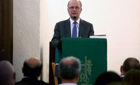 رئيس الوزراء الفلسطيني محمد مصطفى يتحدث عن غزة