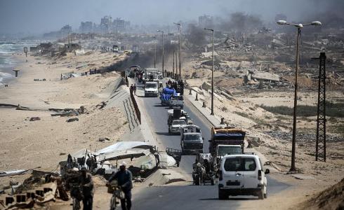 نزوح المواطنين من غزة - تعبيرية