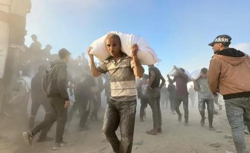 هندسة التجويع في غزة - تعبيرية