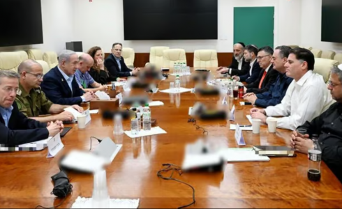 اجتماع أمني إسرائيلي - أرشيف