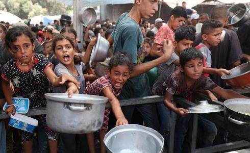 المجاعة في غزة - تعبيرية