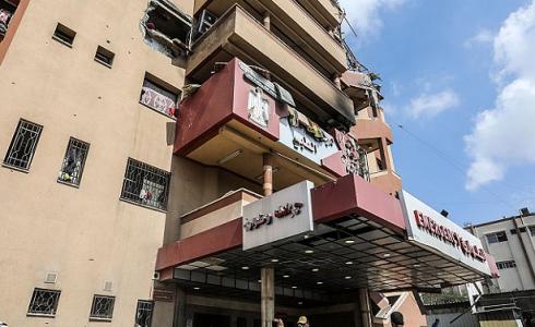 مجمع ناصر الطبي في مدينة خان يونس