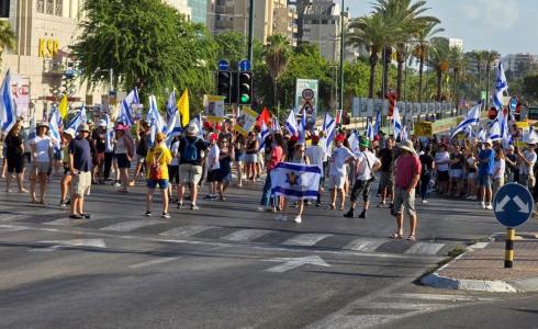 الاحتجاجات في إسرائيل اليوم