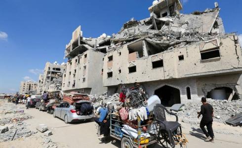 عمليات الإخلاء خلال العدوان على غزة