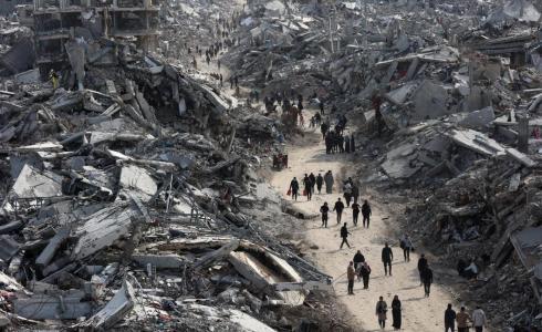 آثار العدوان على قطاع غزة