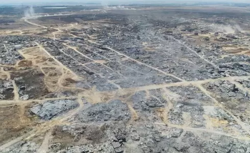 الدمار في بيت حانون