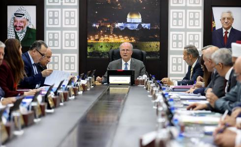 جلسة الحكومة الفلسطينية