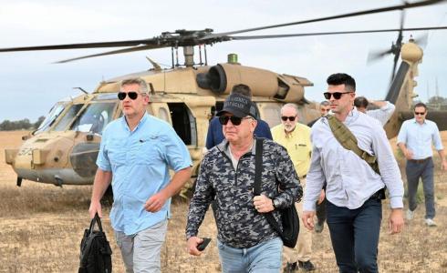 ويتكوف يصل إلى مركز توزيع المساعدات في رفح