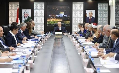 جلسة الحكومة الفلسطينية