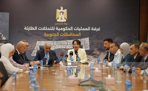 مؤتمر صحفي عقدته وزارة التربية (وكالة وفا)