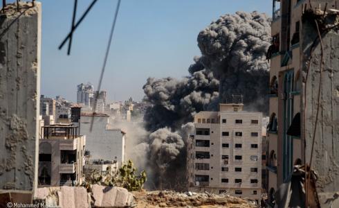 الجيش الإسرائيلي يُدمّر برج الكوثر السكني