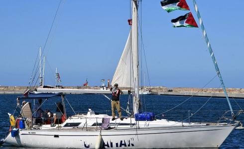 إحدى سفن كسر الحصار عن غزة