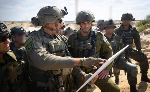 رئيس الأركان الإسرائيلي إيال زامير على أطراف مدينة غزة