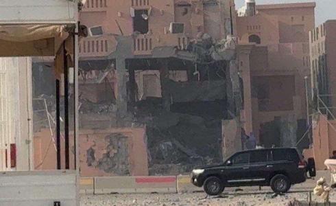 آثار الهجوم الإسرائيلي على الدوحة