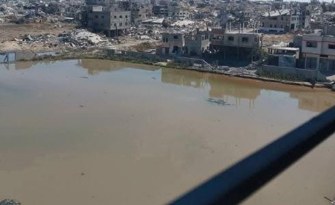 بلدية غزة تحذر من غرق مناطق بالصرف الصحي شمال وجنوب المدينة