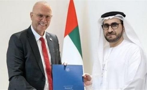 السفير الإسرائيلي في أبو ظبي يوسي شيلي