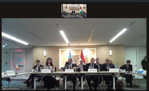 جلسة إحاطة دولية رفيعة المستوى لمتابعة تحضيرات إعادة إعمار قطاع غزة