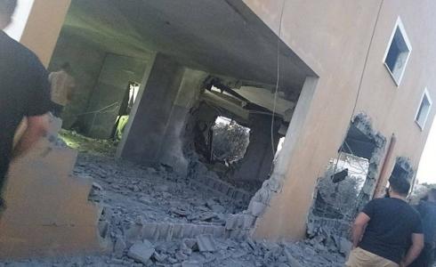 تفجير منزل الشهيدين أحمد ومحمد دراغمة بطوباس (مواقع التواصل)