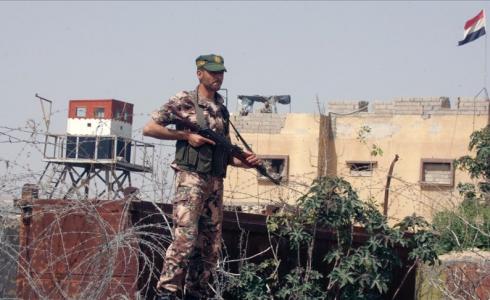 الجيش المصري على حدود قطاع غزة