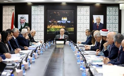 جلسة الحكومة الفلسطينية