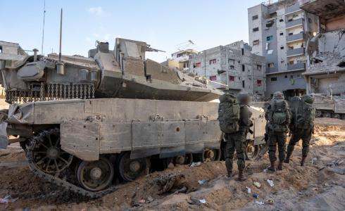 الجيش الإسرائيلي في مدينة غزة