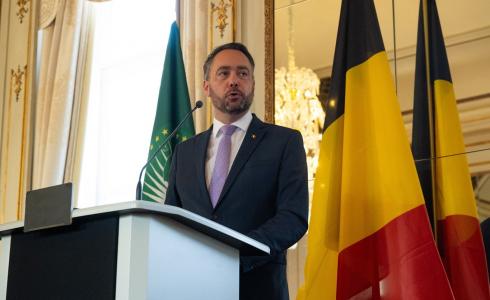 وزير الخارجية البلجيكي ماكسيم بريفو