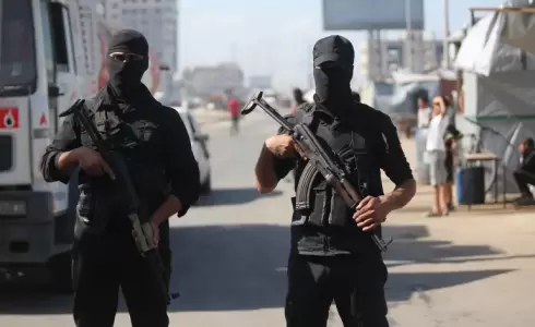 الأجهزة الأمنية في غزة