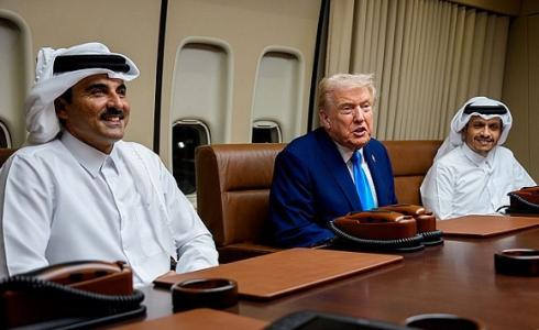ترامب وأمير دولة قطر