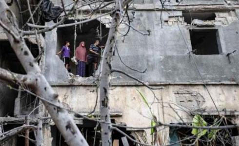 مباني آيلة للسقوط في غزة - توضيحية