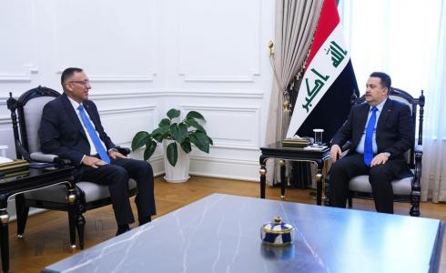 الرويضي مع الرئيس العراقي
