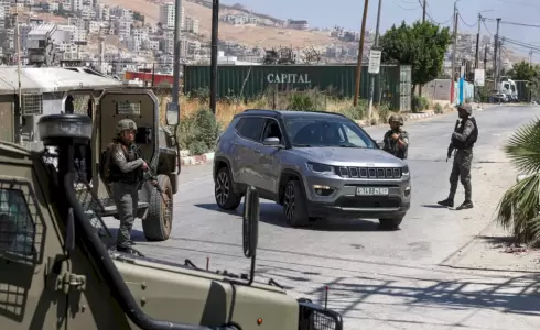 حاجز للاحتلال بالضفة - توضيحية