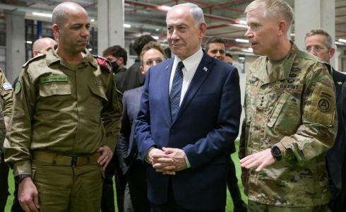 نتنياهو يزور مركز التنسيق العسكري–المدني في كريات غات