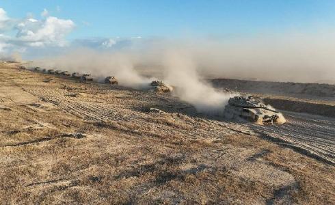 لواء المدرعات السابع ينسحب من قطاع غزة.