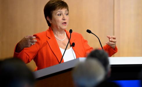 مديرة صندوق النقد الدولي كريستالينا جورجيفا