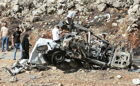 غارة إسرائيلية استهدفت مركبة في لبنان